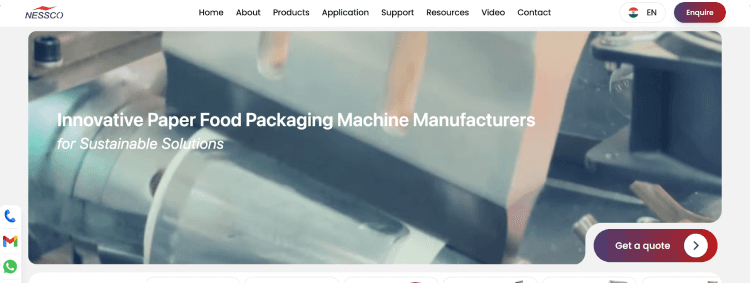 NESSCOINDIA website screenshot